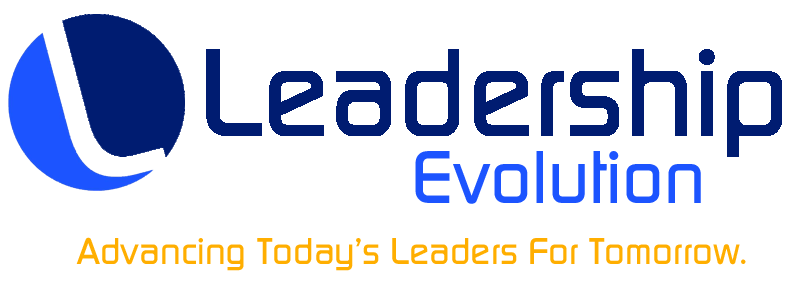 spaceship logo slogan reverse – Leadership Evolution